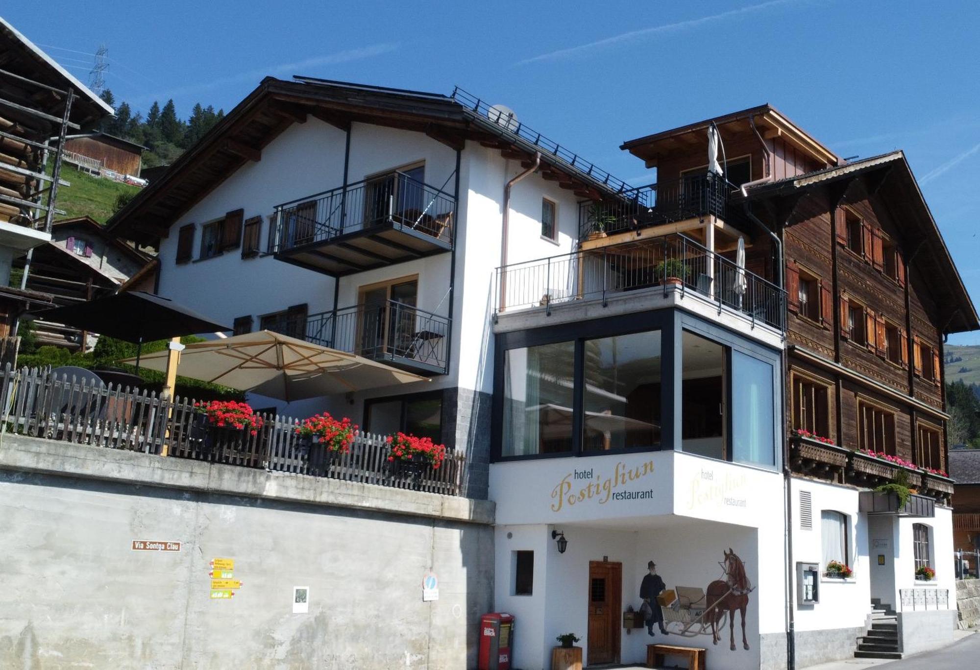 Hotel Garni Postigliun Andiast Andest Екстер'єр фото